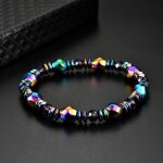 Bracelet minceur - meai - hmatite - 1pc - magntique - thrapie par pierre