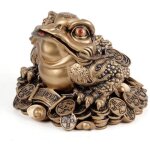 1pc feng shui crapaud argent chanceux fortune grenouille chinoise crapaud décoration de bureau à domicile ... 1pc feng shui crapaud argent chanceux fortune grenouille chinoise crapaud décoration de bureau à domicile ...