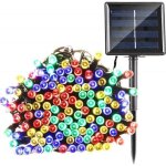 1pcs guirlande solaire extérieure 20m 200 led guirlande lumineuse solaire etanche 8 modes déclairage ... 1pcs guirlande solaire extérieure 20m 200 led guirlande lumineuse solaire etanche 8 modes déclairage ...