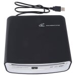 1x lecteur cd interface usb 2. 0 plastique noir compatible android linux wince pour autoradio voiture ...