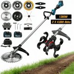 2 - en - 1 1380w motobineuse �lectrique et coupe - bordures brushless sans fil avec 2 batt 4. 0ah 18800 ...