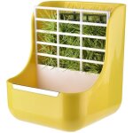2 en 1 rtelier  foin et gamelle pour lapins bol de nourriture pour hamsters / chinchillas / cochons ...