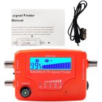 2 en 1 satellite et tv signal finder lcd num�rique portable antenne force m�tre trouver avec boussole ...