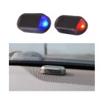 2 alarmes factices analogiques solaires automatiques avertissant les feux de scurit clignotants led ...