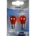2 ampoules lampes feu clignotant auto voiture 12v 21w bau15s py21w