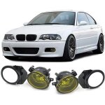 2 antibrouillard jaune pour bmw s�rie 3 e46 pack m m2 & m3 + s�rie 5 e39 pack m et m5