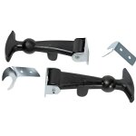 2 attaches capot caoutchouc