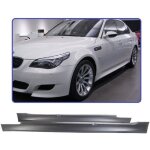 2 bas de caisse pack m / m5 en abs bmw serie 5 e60 et e61 de 2003 a 2010