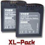 2 batteries de secours pour panasonic: lumix dmc - fz7, fz8, fz18, fz28, fz30, fz35, fz38, fz50 - remplace ...