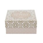 2 bo�tes g�teaux carton d�co oriental 17x7. 8cm