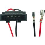 C�ble adaptateur haut - parleur seat / volkswagen - noir - connecteur - connecteur plaqu� - audio - 2 ...