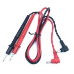 2 cbles cordons 10a testeur multimtre standard 1000v 75cm voltmtre electricit