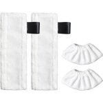 2 chiffons + 2 housses en tissu pour vadrouille à vapeur karcher easyfix sc2 sc3 sc4 sc5 2 chiffons + 2 housses en tissu pour vadrouille à vapeur karcher easyfix sc2 sc3 sc4 sc5