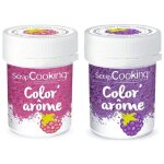 2 colorants alimentaires aux armes de framboise & mre