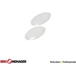 Eu de 2 diffuseurs de lumi�re. plafonnier 100x65mm 5024879600 / 0 pour hotte electrolux