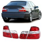 2 feux arriere + 2 feux de coffre bmw serie 3 e46 berline phase 2 10 / 2001 - 2005