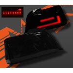 2 feux arriere noir translucide bmw serie 3 e36 coupe / cabriolet a led barre 3d