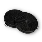 2 filtres charbon fil14 ? marque fran�aise ? pour hottes cata 02859391 brandt ad1516x airforce affcaln2 ...