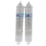 2 filtres a eau universel frigo americain samsung lg daewoo
