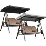 2 housses imperm�ables pour balancelle 3 places hamac jardin patio