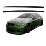 2 lame m performance sous bas de caisse pack pour bmw serie 3 e92 coupe et e93 cabriolet