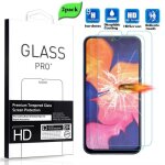 Film de protection dcran - samsung - galaxy a10 - verre tremp - 2 pack - rsistant aux rayures