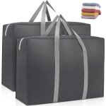 2 - pack housse de rangement pour couettes: sac de rangement de literie lekefet pour couettes grand sac ...