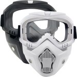 2 packs de masques tactiques � lunettes d�tachables compatibles avec nerf rival apollo zeus khaos atlas ...
