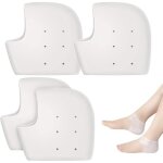 Protege Talon, 4 PCS Manches de Talon, Protege Talon Chaussure, avec Doux  Silicone Gel Pad, Nouveau Matériau, Protège Talon e