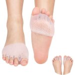2 paires s�parateurs dorteil gel protecteur correcteur bunion � 3 trous et redresseur de gros orteils ...