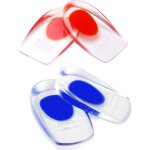 2 paires talonnette gel semelle silicone talon coussin pour soulager douleur tendon achille tendinite ...