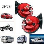 2 pcs 300 db klaxon de train pour camionscorne descargot électrique dair fort imperméable12v double horn ... 2 pcs 300 db klaxon de train pour camionscorne descargot électrique dair fort imperméable12v double horn ...