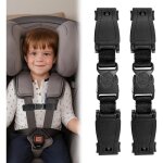 2 pcs attache ceinture siege auto b�b�clip de s�curit� pour ceinture de voiturerallonge ceinture s�curit� ...