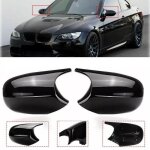 2 pcs coques de rétroviseurs extérieurs noir brillant gauche et droite compatible avec bmw e87 e81 e82 ... 2 pcs coques de rétroviseurs extérieurs noir brillant gauche et droite compatible avec bmw e87 e81 e82 ...