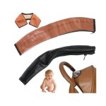 2 pcs housse de protection pour poigne de poussette housse de poigne de poussette universelle accoudoir ...