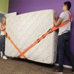 2 pcs utile meubles d�m�nagement sangles report corde sangle de levage lourds transport ceinture cordons ...