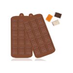 Moule en silicone - non spécifié - mini tablette chocolat - 12 cavités - flexible et durable - antiadhésif ... Moule en silicone - non spécifié - mini tablette chocolat - 12 cavités - flexible et durable - antiadhésif ...