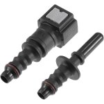 2 pcs raccord rapide durite essence connecteur de tuyau de carburant de voiture adaptateur de durite ...