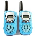 Talkie - walkie enfant - pmr - 2 pcs - distance 1 km - fonction led - utilisation ext�rieure