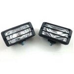 2 phares anti - brouillard paire universels automobile van caravane 4x4 12v suv