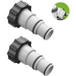 Adaptateur de tuyau de piscine - intex - raccord piscine - connexions 15 et 125 - plastique - durable ... Adaptateur de tuyau de piscine - intex - raccord piscine - connexions 15 et 125 - plastique - durable ...