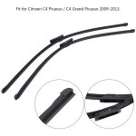 2 pi�ces balais dessuie - glace avant gauche et droite pour citroen c4 picasso / c4 grand picasso 09 ...
