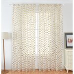 Lot de 2 rideau salon - beau avec motif darbre caldion rideaux voilage à oeillets décoration rideau voile ... Lot de 2 rideau salon - beau avec motif darbre caldion rideaux voilage à oeillets décoration rideau voile ...