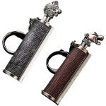 2 pi�ces dragon?s breath immortal lighter - allume - feu briquet �tanche flint match en m�tal porte - ...