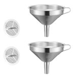2 pièces entonnoir inox entonnoir alimentaire entonnoir cuisine inox 11cm entonnoir avec filtre entonnoir ... 2 pièces entonnoir inox entonnoir alimentaire entonnoir cuisine inox 11cm entonnoir avec filtre entonnoir ...