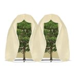 2 pi�ces housse hivernage palmier 200x240cm voile hivernage grande taille housse hivernale pour plante ...
