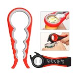 2 pices ouvre bocal manuel ouvre boite de conserve 5 en 1 ouvre bouteille 4 en 1 dcapsuleur multifonctionnel ...