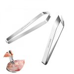 2 pices pinces artes de poissonpince  dsarter en acier inoxydablepincette le nettoyage la prparation ...