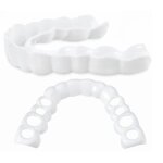 2 pices prothses instantanes de facettes fausses dents sourire dentier dentaire top fausses dents ...