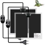 2 pièces tapis chauffant pour terrarium aquarium imperméable contrôleur de température pour reptiles ... 2 pièces tapis chauffant pour terrarium aquarium imperméable contrôleur de température pour reptiles ...